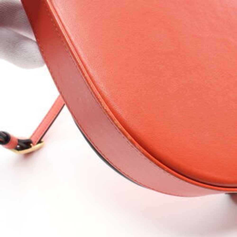 LOEWE heel Shoulder Bag leather orange - Picture 4 of 8
